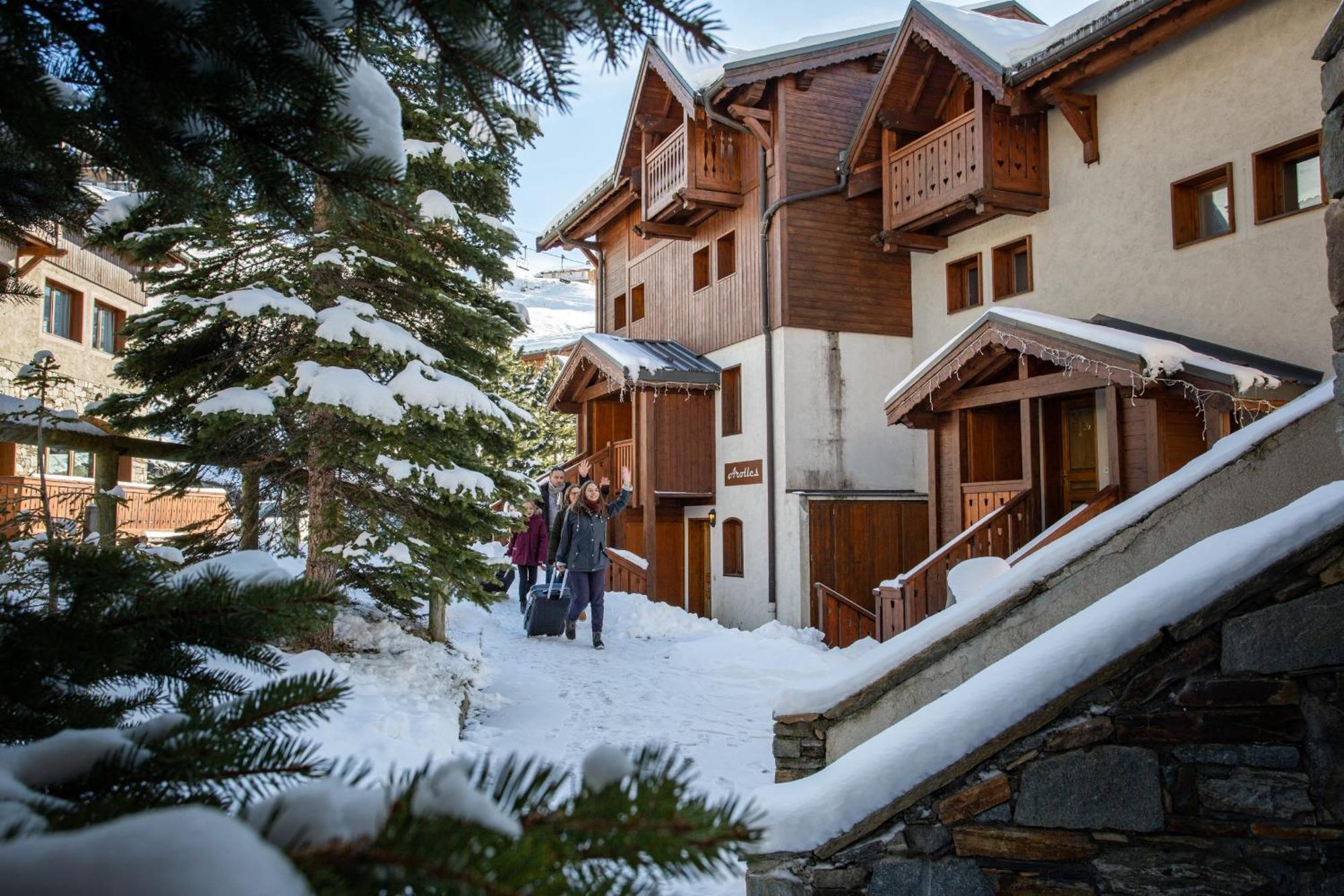Le Hameau de la Sapinière Aparthotel Saint-Martin-de-Belleville Esterno foto
