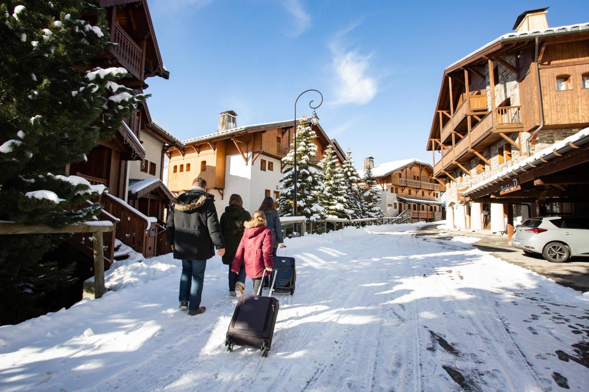 Le Hameau de la Sapinière Aparthotel Saint-Martin-de-Belleville Esterno foto